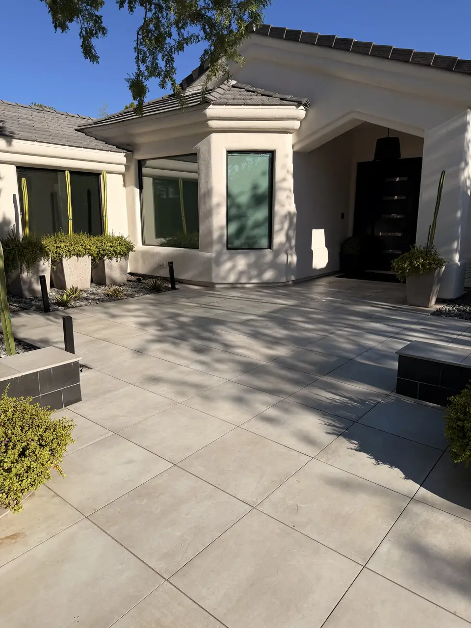 Large format entry pavers